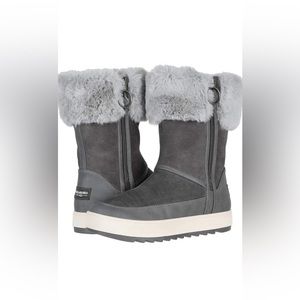 UGG Koolaburra Waterproof Tynlee Suede Winter Boots Women's Size 9